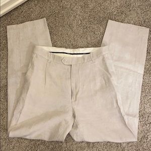 Mens Linen Pants Size 32x32